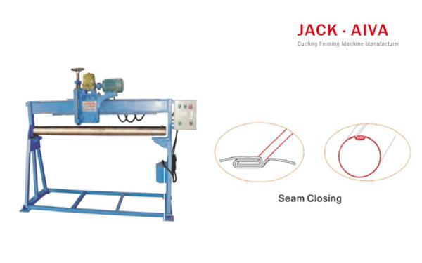 Buy cheap Horizontal Round Duct Seam Closing Machine Duct Fabrication Machine from wholesalers