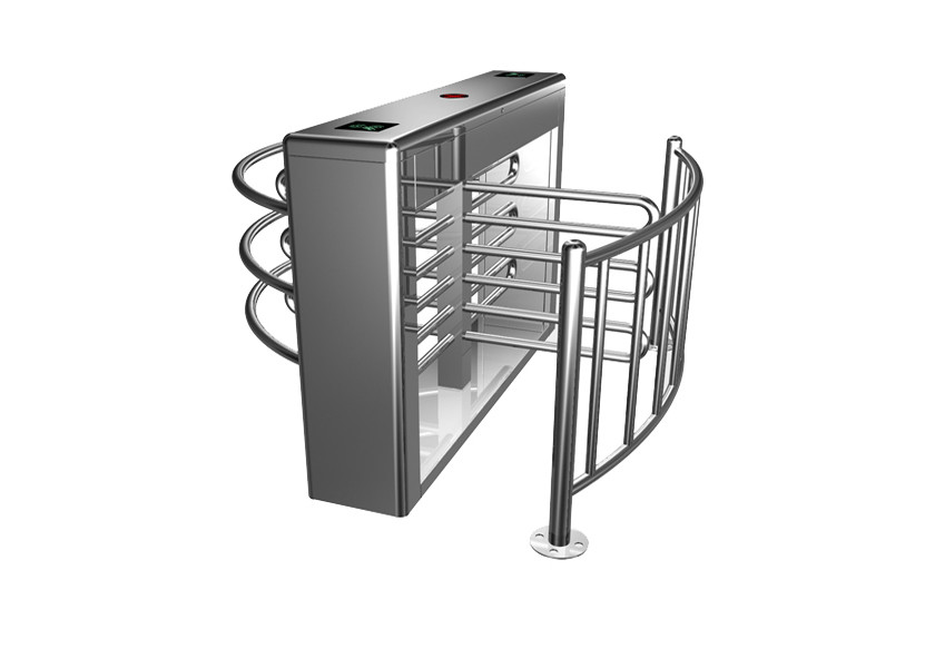Buy cheap Bi-directional OEM Customized Half Height Turnstile / Turn Style Gate With Led Indicator Light from wholesalers