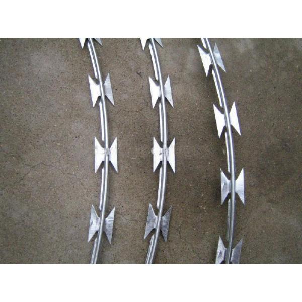 Quality Galvanized Razor Barbed Wire Roll Direct Supply for High Fence Security Applications for sale