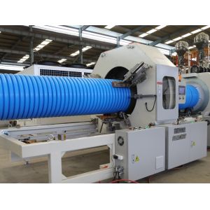 Buy cheap Water Cooling Corrugated Pipe Extrusion Machine For PP PE PVC DWC Pipes from wholesalers