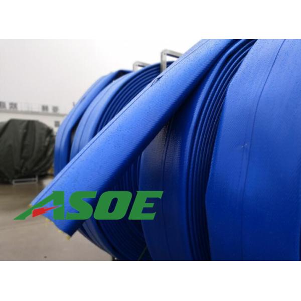 Quality BASF PU Pump Discharge Hose  , 8"×330ft Flexible Hose For Water Pump for sale