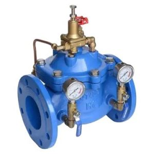 Efficiently Designed Pressure Reducing Valve with Gage Relief Control Valve
