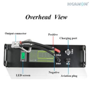 Lithium Ion Iron Phosphate Forklift Truck Batteries High Efficient Charging