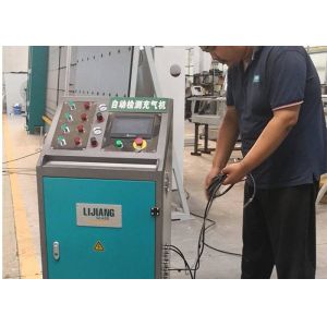 Manual Argon Gas Filling Machine In Double Glazing Hollow Glaszing Processing