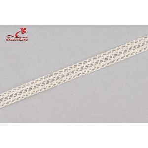 Bedding Articles / Clothing Labels Cotton Lace Trim Customizable Width