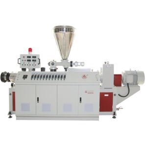 Buy cheap Co-rotating Conical Twin-screw PVC Pipe Extrusion Line for Twin Screw Type Processing from wholesalers