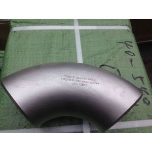 Buy cheap Stainless Steel Pipe Butt Weld Fittings Long Radius 90 Degree Elbow from wholesalers