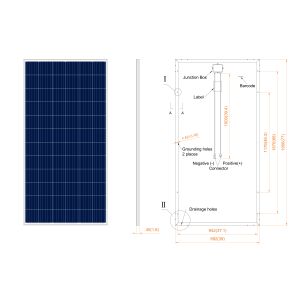 Buy cheap 72 Cell Mono And Poly Solar Panel 24V 340W from wholesalers