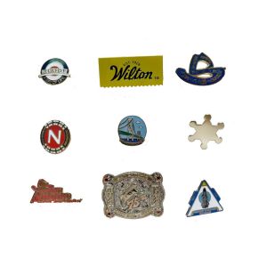 High Quality Custom Metal Logo Plated Metal Pin Badge Custom Cartoon Soft Hard