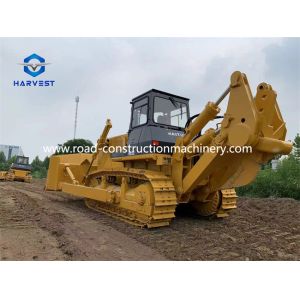 Buy cheap 320hp Crawler Bulldozer HAITUI HD32 With Cummins Engine & Single Shank Ripper from wholesalers