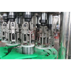 Buy cheap Aluminum Short Screw Cap Glass Bottle Filling Machine Vacuum Type Low Noise from wholesalers