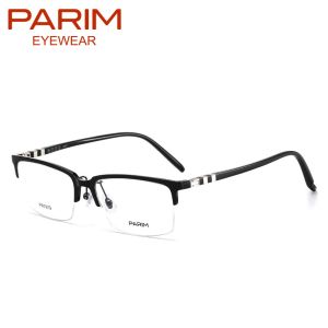 Buy cheap Light Half Frame Eyeglasses Optical Frames With Black / Blue / Brown Frame from wholesalers