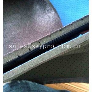 Buy cheap Fade Resistant Breathable Neoprene Fabric Roll Double - Sided Polyester Knitted from wholesalers