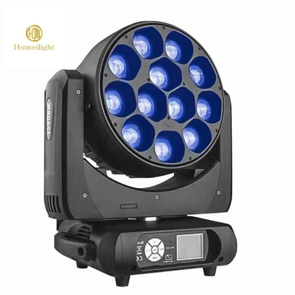 12*40W LED Zoom Wash Moving Head Light For Disco Night Club Stage Performance