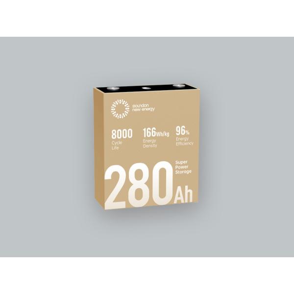 Buy cheap 280ah LiFePO4 Battery Cell for High Capacity Industrial and Commercial Energy Storage from wholesalers