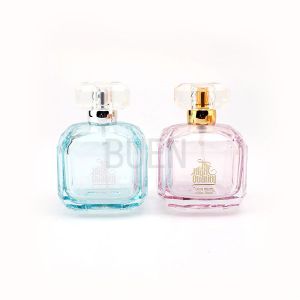 Essential Oil Glass Perfume Bottle Anodized Aluminum Nozzle，Empty Perfume