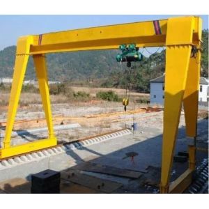 Buy cheap MH Model Workshop Rail Mounted Gantry Crane 7.5m-35m Span from wholesalers