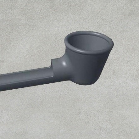 Buy cheap 3.2g/Cm3 Density Si3N4 Silicon Nitride Launder Corrosion Resistant from wholesalers