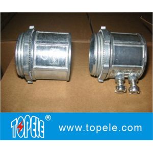 Buy cheap EMT Electrical Conduit And Fittings / Zinc Die Cast EMT Conduit Connector Set-screw / 1/2