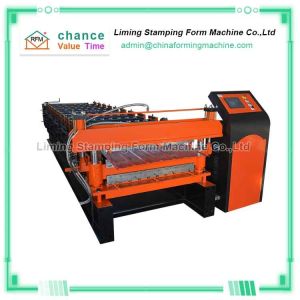Buy cheap Double Layer Metal Roof Making 0.8mm Custom Roll Forming Machine from wholesalers