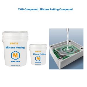 Buy cheap Two-component clear silicone potting compound for electronic component from wholesalers