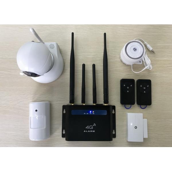 Buy cheap Wifi Camera Wireless Burglar Alarm , LTE DIY Smart Detector Home Security Alarm from wholesalers