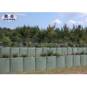 Buy cheap Heavy Duty Galfan Coated Hesco Barrier For Military Defensive Barrier from wholesalers