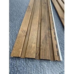 Rectangle Soffit Cover Board Weatherproof Wooden UPVC Flat Board