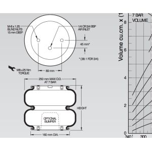 Buy cheap 2B9-273 Goodyear Air Spring 578922273 For Weweler US6910F from wholesalers