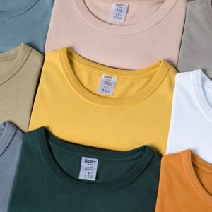 Buy cheap Loose Fit 300g Seamless Blank T Shirts Heavy Casual Style from wholesalers