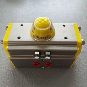 Buy cheap OEM Color Pneumatic Valve Actuator Rack And Pinion Actuators 90 Degree from wholesalers