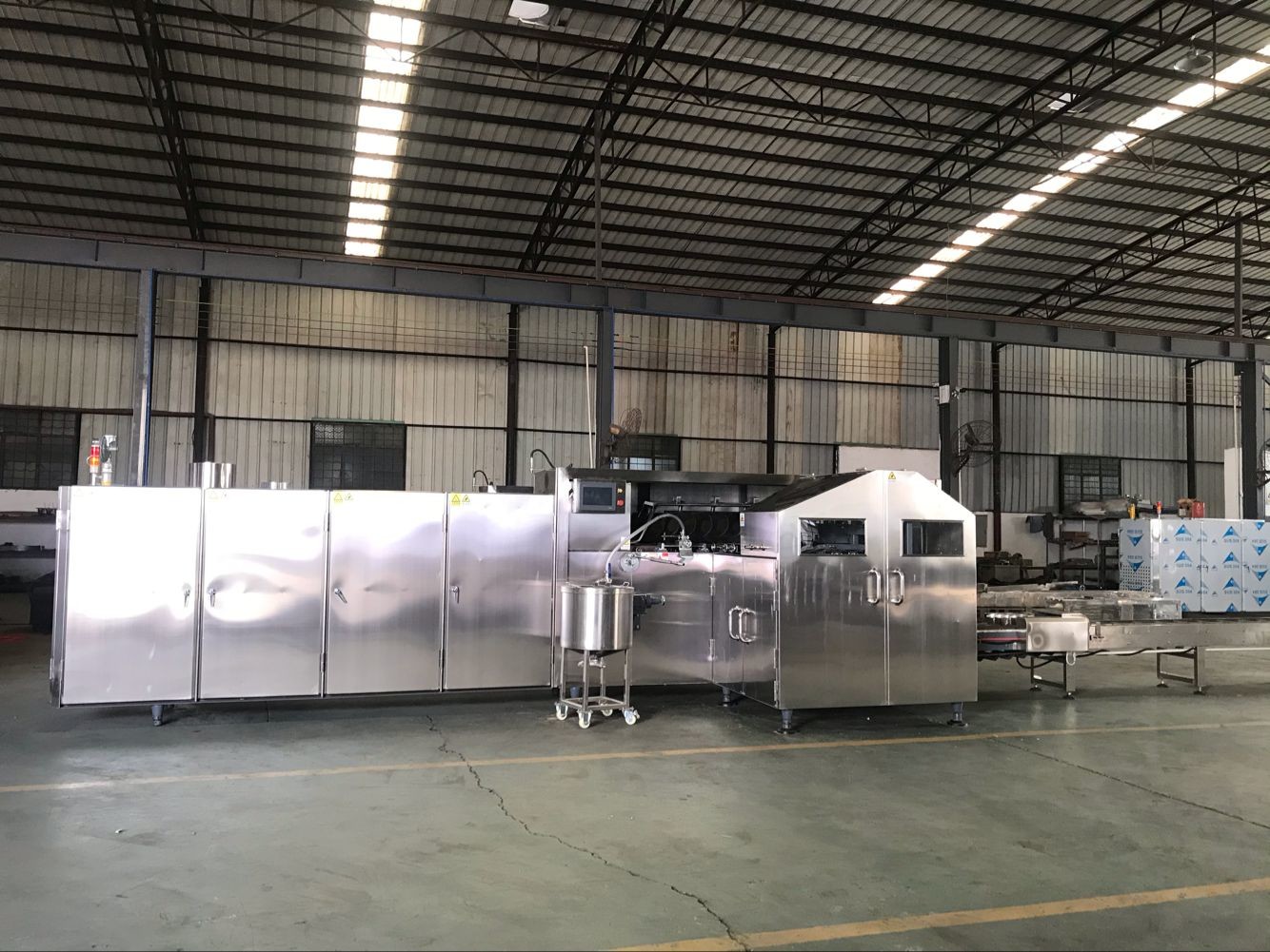 Buy cheap L8.7xW2.1xH2M 10kg/h Ice Cream Cone Making Machine from wholesalers