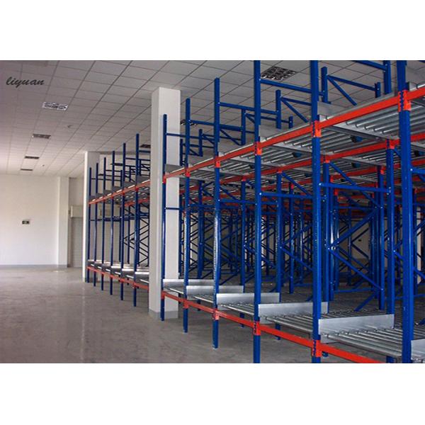 Buy cheap Flexible Flow Through Racking System , Gravity Warehouse Roller Racking Systems from wholesalers