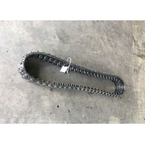 Buy cheap Black  Lightweight Rubber Tracks , Indoor Mini Crawler Tracks Low Noise Top Quality from wholesalers
