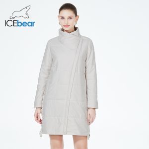 Buy cheap Knee Length Puffer Coats Oblique Flap Design With Embellished Letter Webbing product