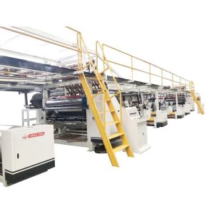 Buy cheap 5 Layer Delta Corrugated Cardboard Production Line Carton Machine A Flute from wholesalers