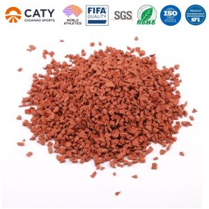 Breathable Rubber Granules Synthetic Running Track Surface EPDM Recycled Rubber