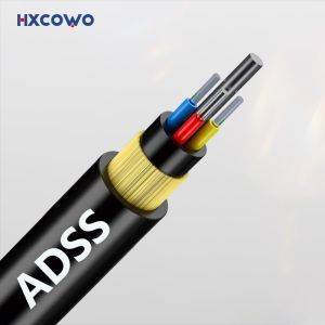 ADSS 80m 100m 120m 200m Span Aerial Fiber Cable G652D G657A1 G657A2