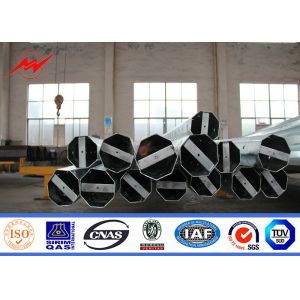 Buy cheap 28.5m Gr65 Material Steel Transmission Poles Lattice Welded Steel Power Pole from wholesalers