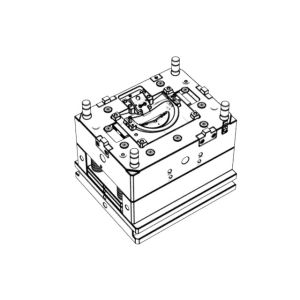 OEM / ODM ： Single Cavity Injection Mold & Transparent POA Rear Pad 1*1 No 22730