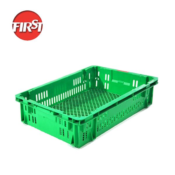 Farm Plastic Delivery Crates Grocery Turnover Stackable PP Stacking Moving