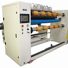 80m/Min Lithium Separators Roll Plastic Film Rewinder Machine