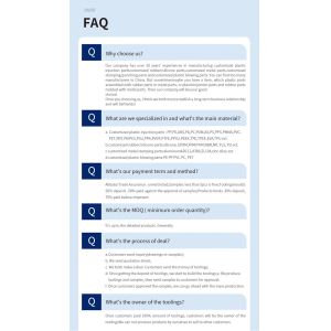 Custom Plastic Injection Molding Service And Widely Accepted With Customer Size