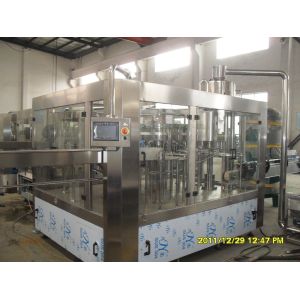 Buy cheap Industrial Soda Water Filling Machine / Sparkling Water Processing Equipment from wholesalers
