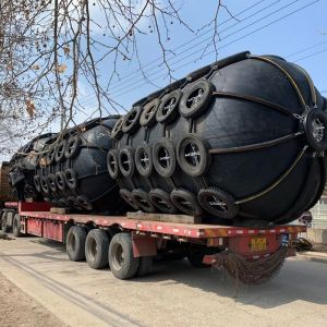 Buy cheap 50kPa Pneumatic Rubber Fender ISO17357-1:2014 Specifications BV Certificate from wholesalers