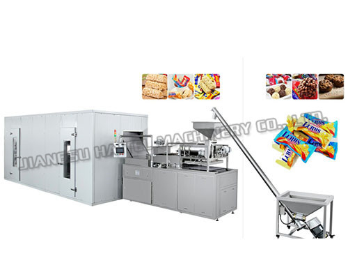 Quality High Precision Pastry Making Equipment , Oatmeal Chocolate Manufacturing Machine for sale