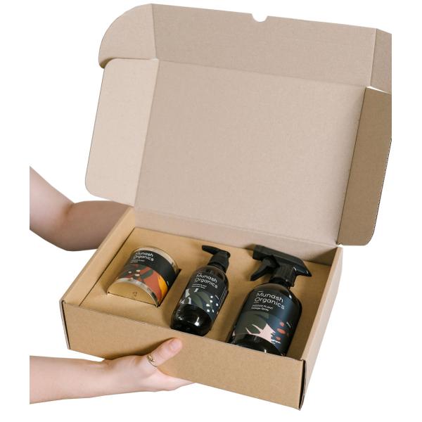 Buy cheap Custom Printed Logo Corrugated Cardboard Bottle Shipping Box With Paper Insert from wholesalers