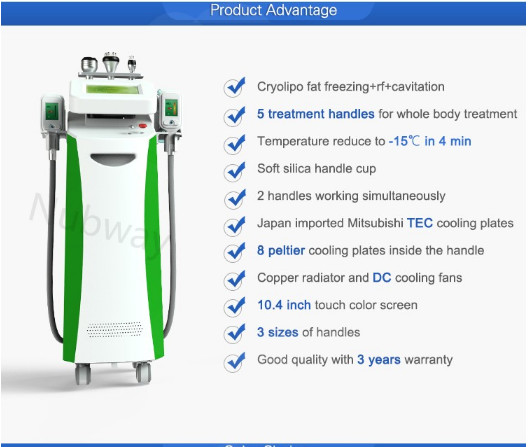 Quality 2016 Newest Radio Frequency Cryolipolysis Fat Freezing Slimming Machine For Body Shape for sale