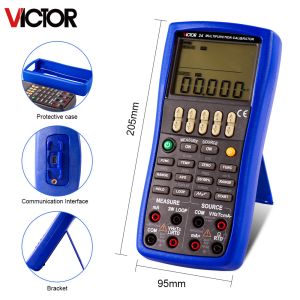 Buy cheap VICTOR 24 Portable Multifunction Process Calibrator Rtd Calibration Equipment from wholesalers