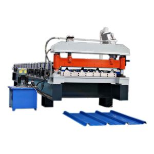 Buy cheap Ibr Trapezoidal Wall Sheet Roll Forming Machine PLC Controlling from wholesalers